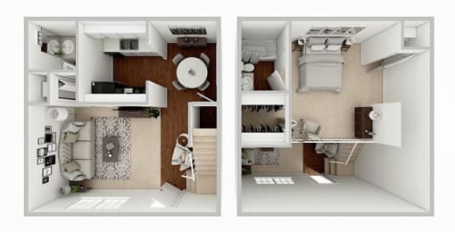 one bedroom apartment floor plan