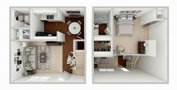 one bedroom apartment floor plan