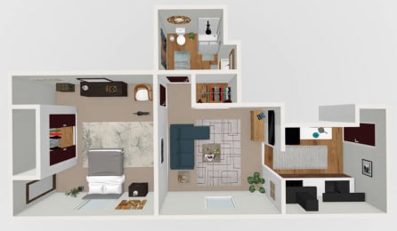 1 bedroom apartment