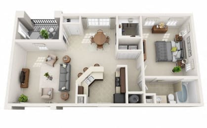 Floor Plan A1C