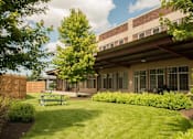 Thumbnail 4 of 5 - Green Picnic area at The Lofts at Elk Terminal Apartments , Buffalo, NY, 14202