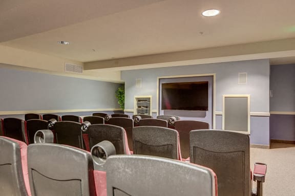 Movie Room at VINTAGE AT SPOKANE, Spokane, WA