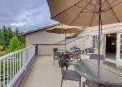 Thumbnail 7 of 35 - Clubhouse Patio at VINTAGE AT BELLINGHAM, Bellingham, Washington
