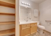 Thumbnail 33 of 35 -  Bathroom Storage Shelves at VINTAGE AT BELLINGHAM, Bellingham, 98226