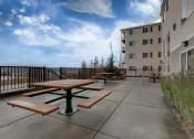 Thumbnail 15 of 22 - Outside Seating Area at VINTAGE AT SILVERDALE  Apartments, SILVERDALE  , WA 98383