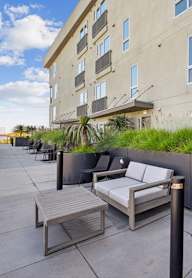 Outdoor Patio at 2221 S Western, California