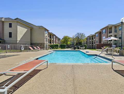 Swimming Pool with Lounge Seating