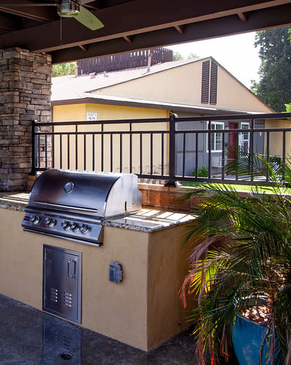 Guest BBQ Grilling Area at Country Village Apartments, Jurupa Valley, CA 91752