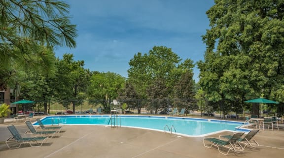 swimming pool at GrandView Apartments, Falls Church, 22041