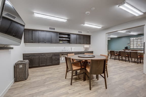 Dining and Kitchen at VINTAGE AT MILL CREEK, Mill Creek, Washington