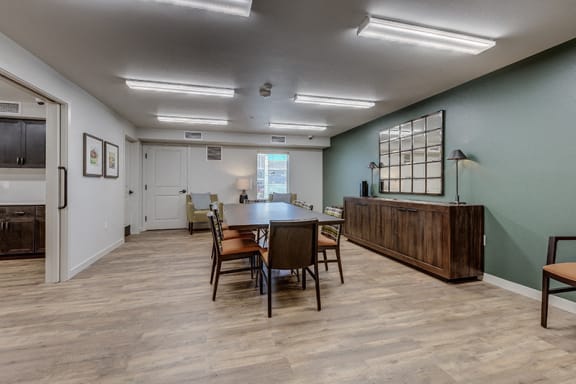 Dining Area at VINTAGE AT MILL CREEK, Mill Creek, WA