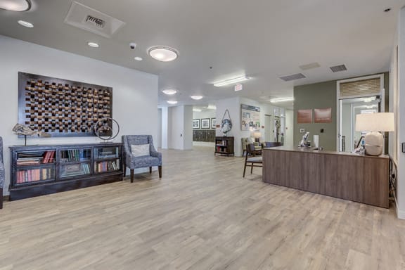 Office Area at VINTAGE AT MILL CREEK, Washington