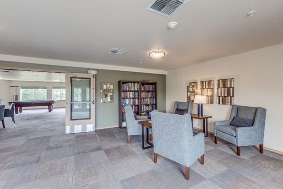 Library at VINTAGE AT BELLINGHAM, Bellingham, WA, 98226