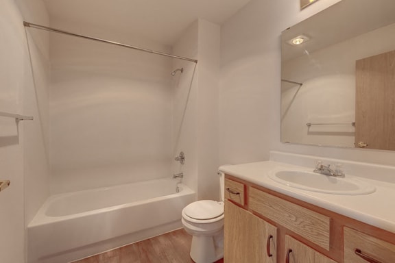 Bathroom at VINTAGE AT HOLLY VILLAGE SENIORS Apartments, Everett , WA, 98204
