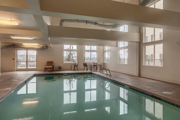 Indoor Pool at VINTAGE AT SILVERDALE  Apartments, SILVERDALE  