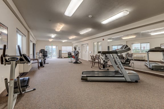 Fitness Room at VINTAGE AT SILVERDALE  Apartments, Washington, 98383