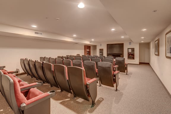 Movie Room at VINTAGE AT SILVERDALE  Apartments, SILVERDALE  , WA 98383