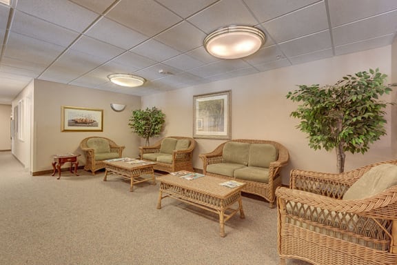 Seating Area at VINTAGE AT SPOKANE, Washington