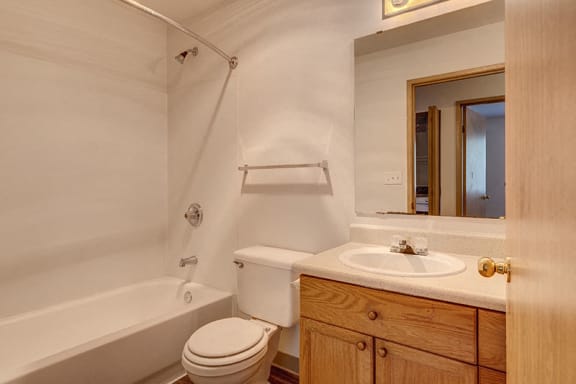 Bathroom at THE TIMBERS BY VINTAGE, Arlington Washington