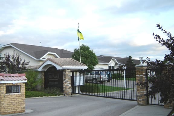 Community gate with resident only access