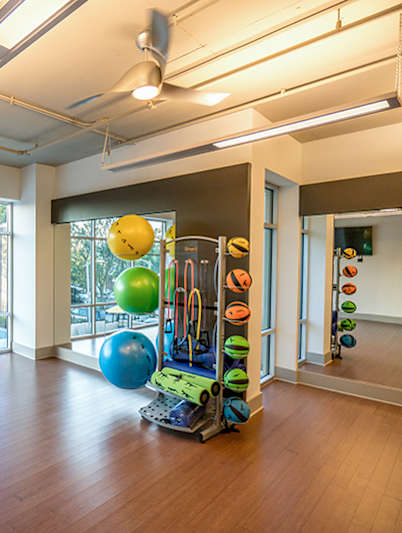 State-Of-The-Art Gym And Spin Studio at Link Apartments® Glenwood South, Raleigh, 27603