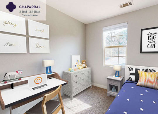 Chaparral - bedroom  at Mission Hills, Camarillo, 93012