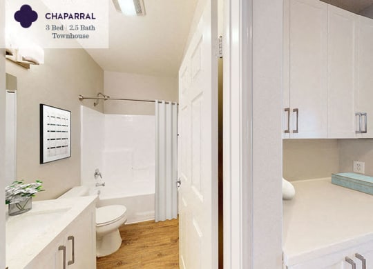 Chaparral - bathroom and hall storage  at Mission Hills, Camarillo, CA