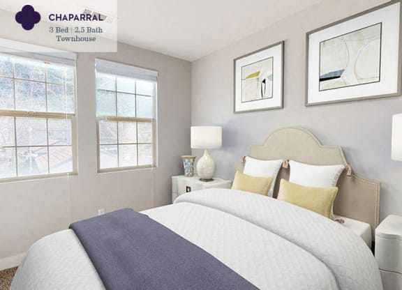 Chaparral - bedroom  at Mission Hills, Camarillo, CA