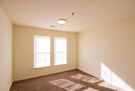 Bedroom with carpeted floors