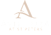 A logo with a stylized letter A above the words "AVENTURA AT ST PETERS".