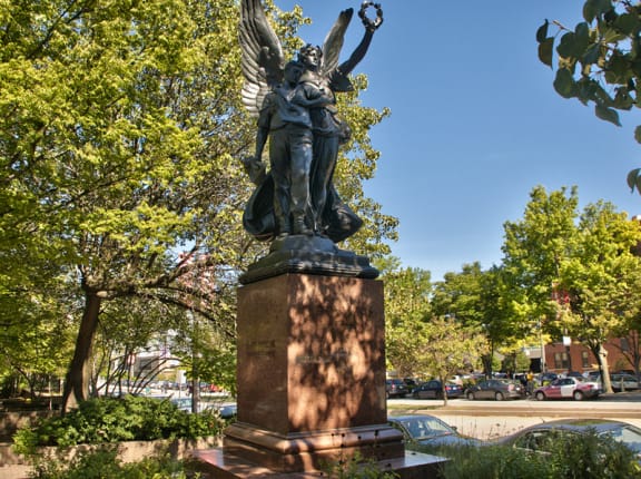 Bolton Hill Statues
