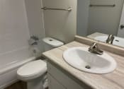 Thumbnail 5 of 18 - bathroom and shower