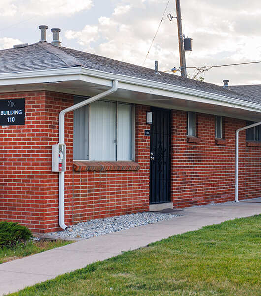 A brick building with the number 710 on it.