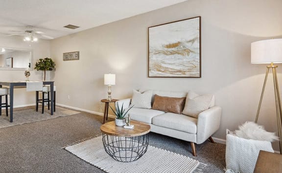 Living Room in Cedar Rapids Apartments