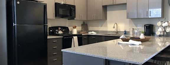 bar in kitchen
