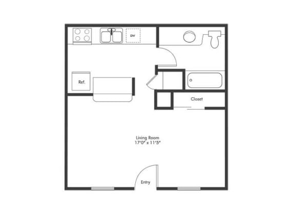 Studio-Floorplan