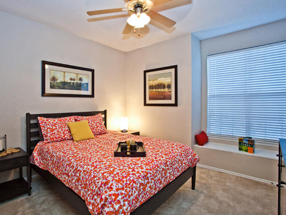 Apartments on Montfort with ceiling fans