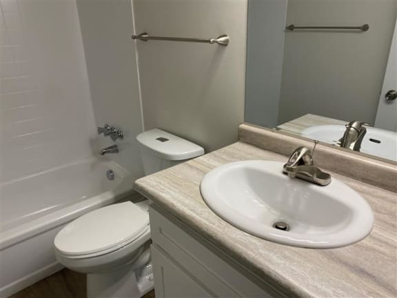 bathroom and shower