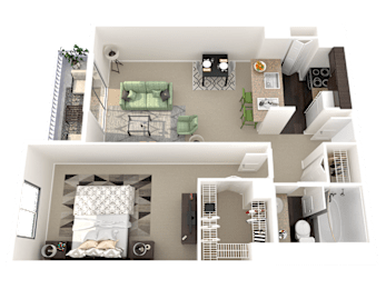 uptown denver 1 bedroom apartment for rent a2
