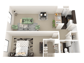 uptown denver 1 bedroom apartment for rent a3