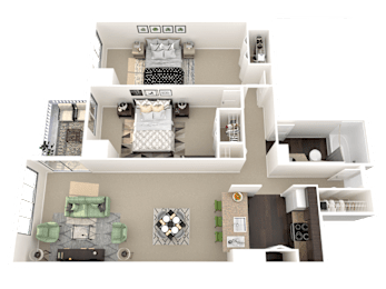 uptown denver 2 bedroom apartment for rent b1