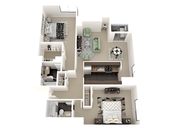 uptown denver 2 bedroom apartment for rent b5