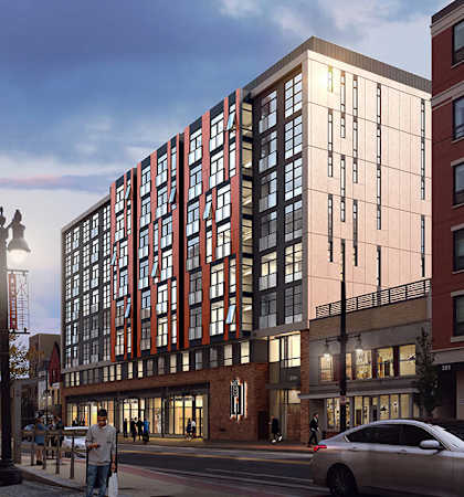 Building View at Coda on H Apartments, District of Columbia