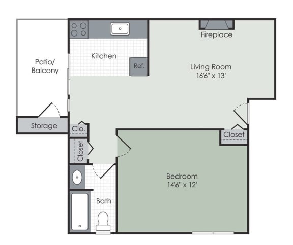 a floor plan of a home