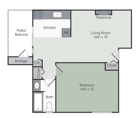 a floor plan of a home