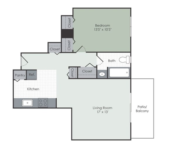 a floor plan of a home