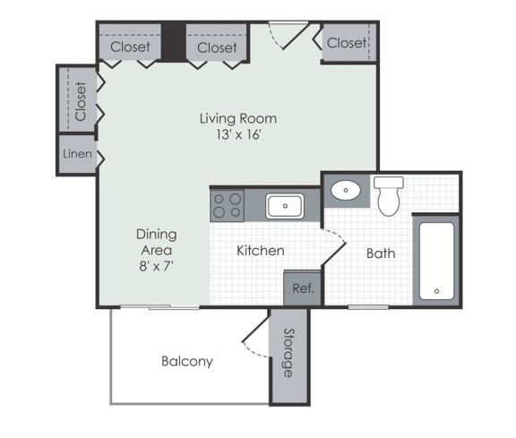a floor plan of a home