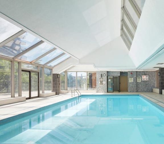 Indoor pristine swimming pool