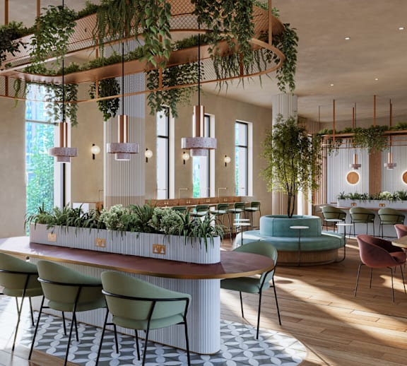 London - Pavilion Court - Shared Kitchen and Living Area