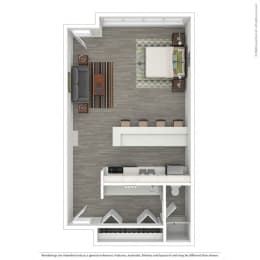 Studio  at Rancho Los Feliz, California, 90039